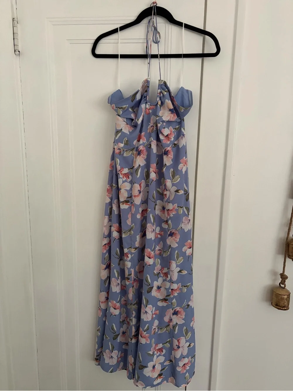 abercrombie halter maxi dress & Fitch | Dresses | Abercrombie Light Blue Floral Womens dresses